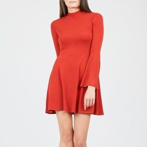 Bell sleeve BCBG dress